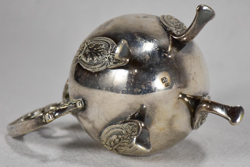 Early twentieth-century silver plate milk jug creamer