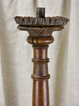 Large antique French church candlestick