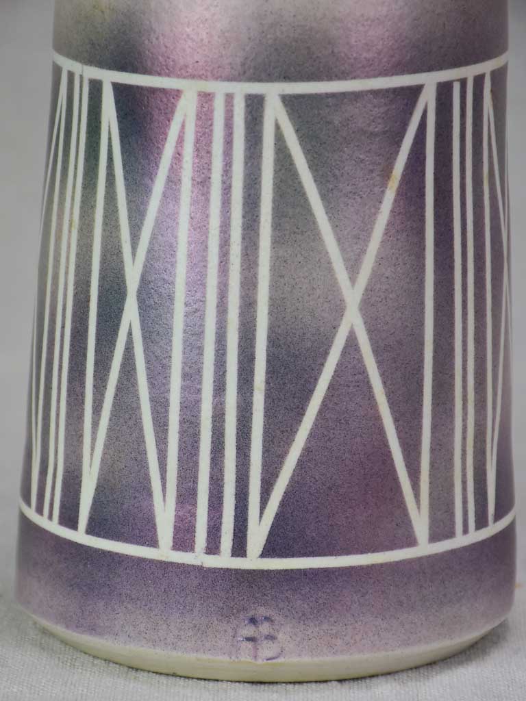 Aesthetic XII pattern vintage sandstone vase