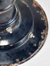 History-rich French industrial enamel fixture