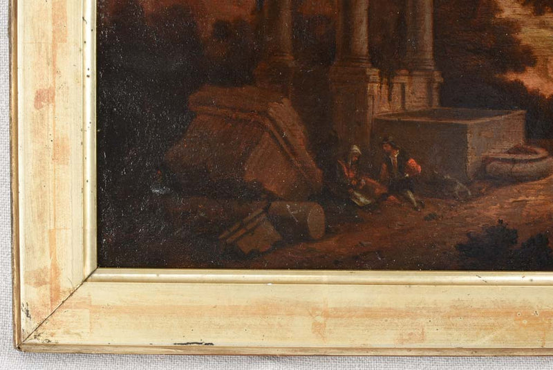 Nineteenth Century Artwork in Gilded Frame