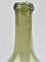 Nineteenth-century thick glass wine bottle