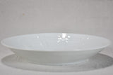 Set of ten superb vintage Bernardaud Limoges bowls - white Naxos 9"