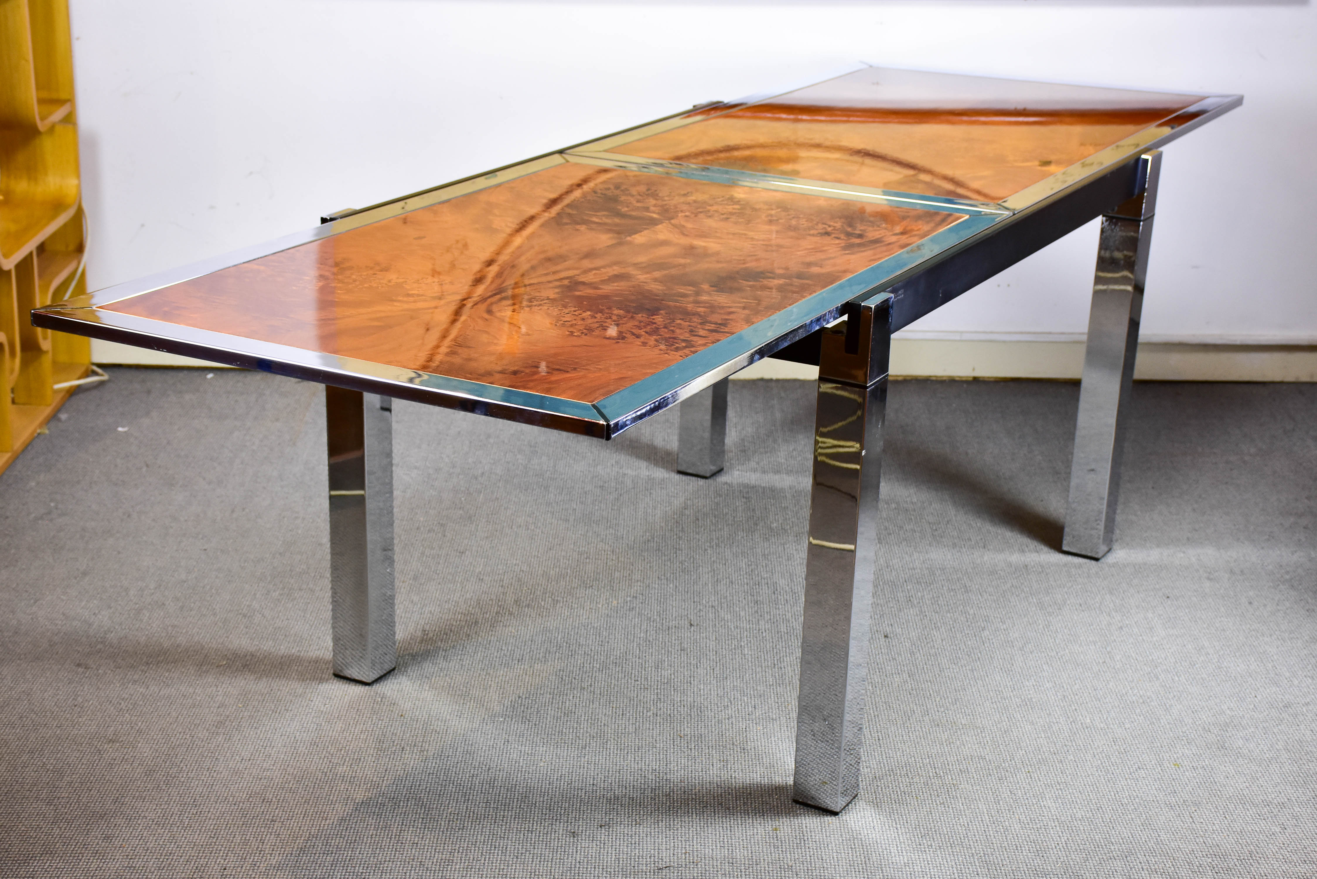 Willy Rizzo extendable dining table