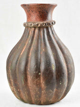 Antique African terracotta rustic style vase