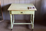 Rustic Italian square table from a servery