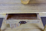 Antique French oak draper table