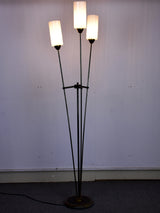 Mid-century floor lamp - three lights