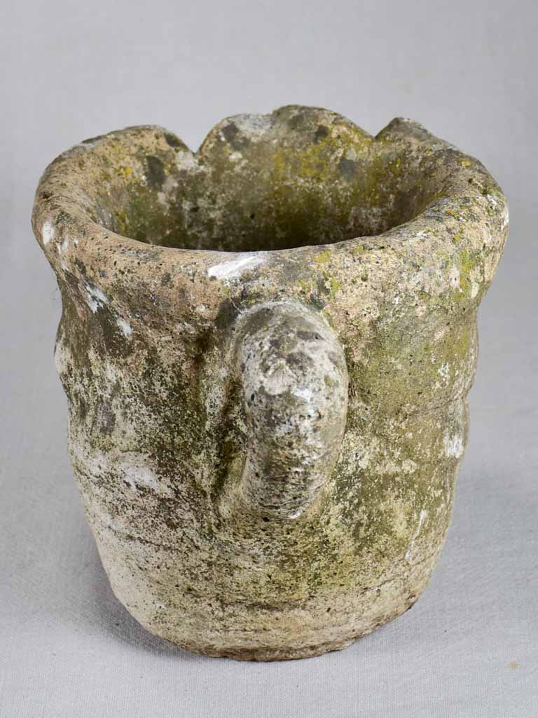 Pair of vintage garden planters in the shape of boots 17¼"
