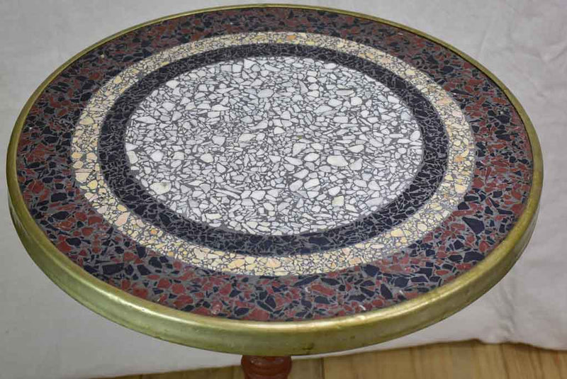 Early twentieth century mosaic bistro table