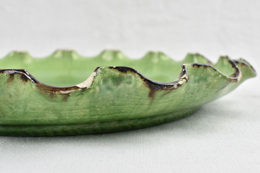 Stylish Vintage Dieulefit Cake Platter