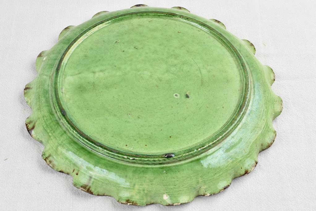 Dieulefit Platter with Distinctive Rippled Edge