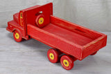 1950's antique French wooden toy truck