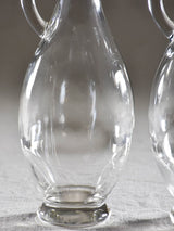 Detailed Finish Glass Oil Pitchers