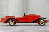 Classic French toy car with wear