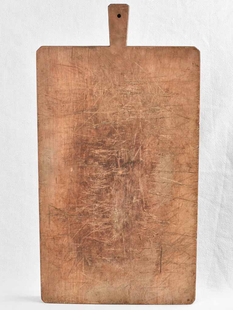 Rustic antique French wooden cutting board