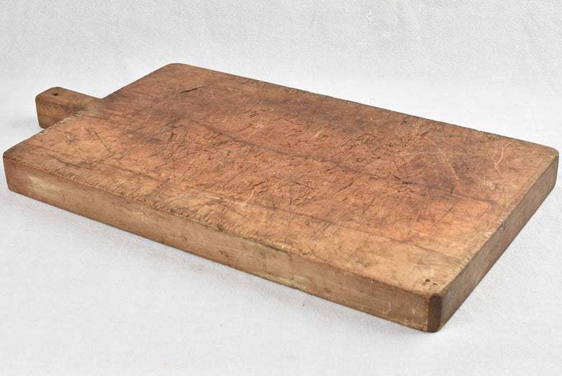 Vintage chamfered corners cutting board