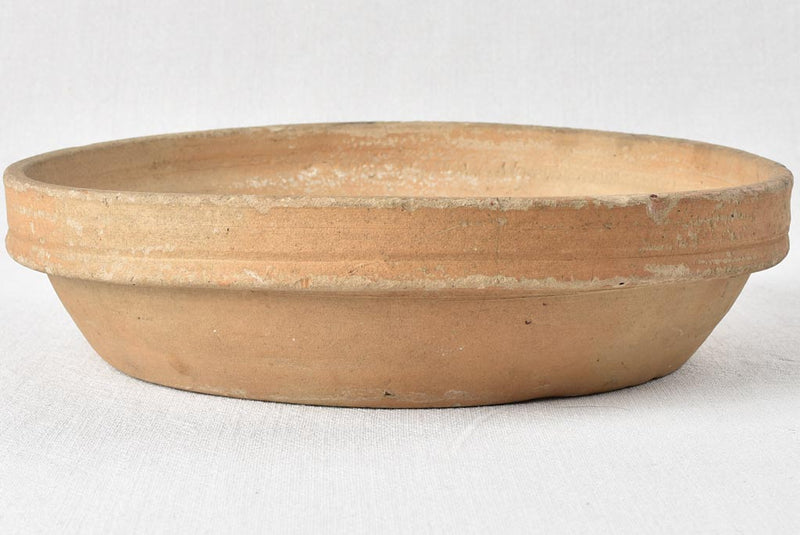 Antique French cheese strainer 'faisselle' 13"