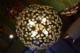 1970’s marguerite flower chandelier