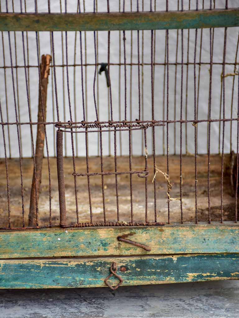 Small antique French birdcage