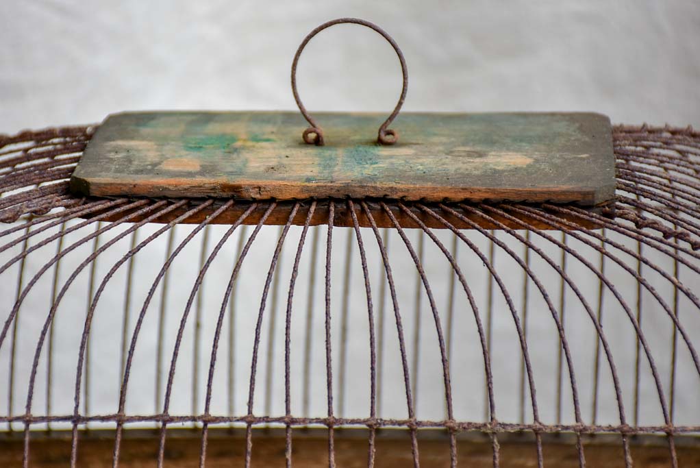 Small antique French birdcage
