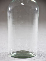 Vintage French blown-glass apothecary jar 8¾"