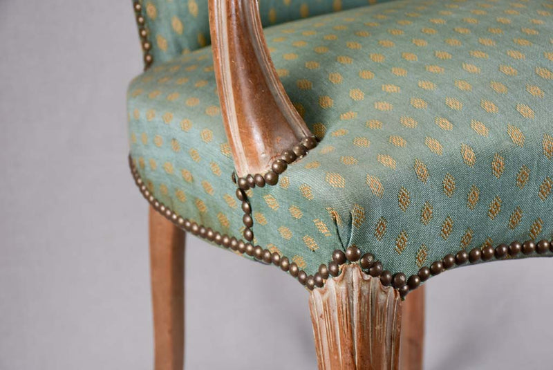 Pair of Louis XV-style armchairs