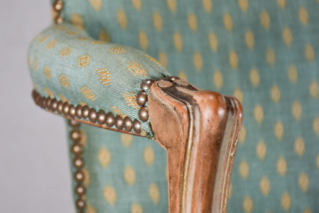 Pair of Louis XV-style armchairs