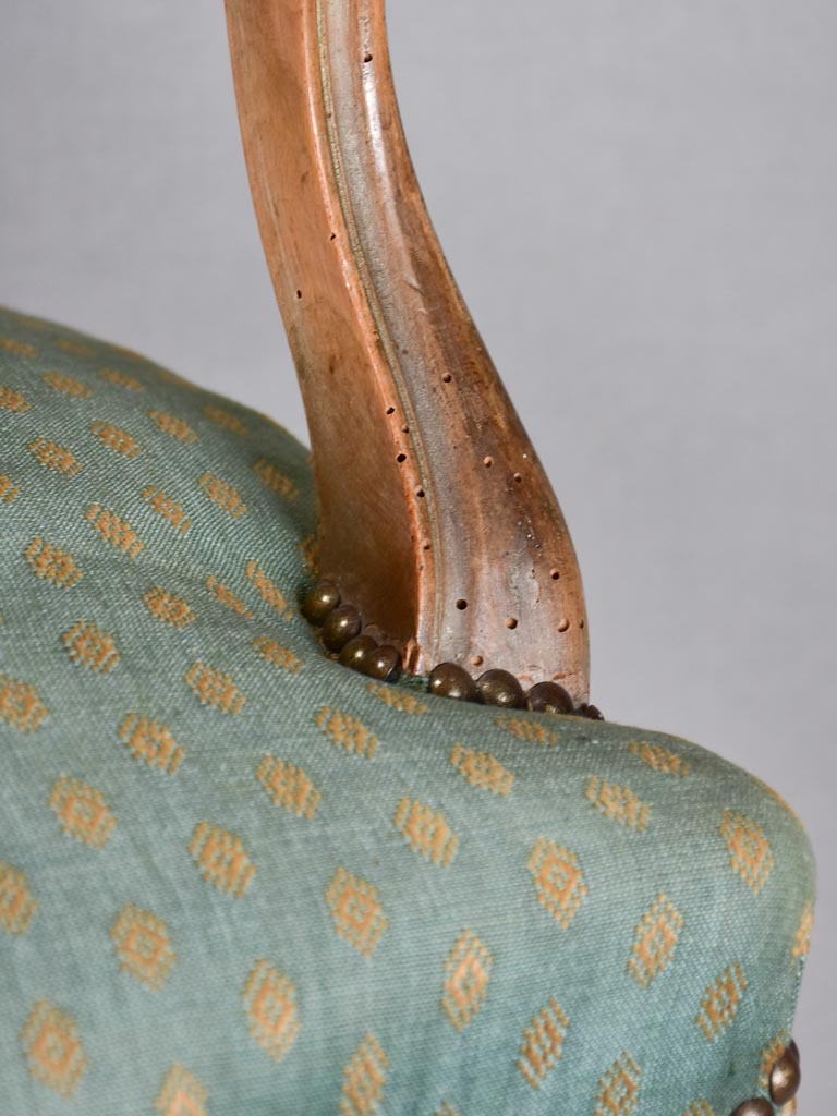 Pair of Louis XV-style armchairs