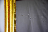 RESERVED MA Small antique French Louis Philippe mirror with gilded frame 19¼" x 24"