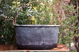 Industrial French bucket and copper cauldron