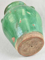 Handsome Green-glazed Nineteenth Century Vase