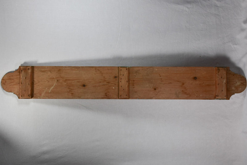 Large antique French Charcuterie sign 7'8"