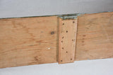 Large antique French Charcuterie sign 7'8"