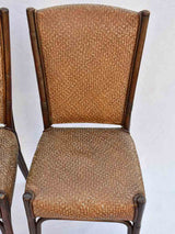 Set of ten mid-century dining chairs - cane and bentwood