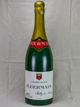 Very large mid century advertising champagne bottle - H. Germain 38½"