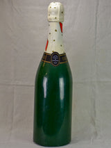 Very large mid century advertising champagne bottle - Mumm 38½"