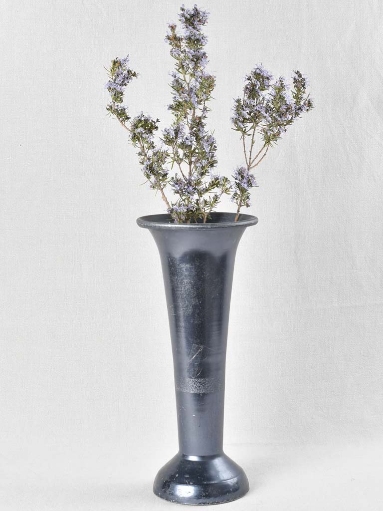 Tall French florist vase 20"