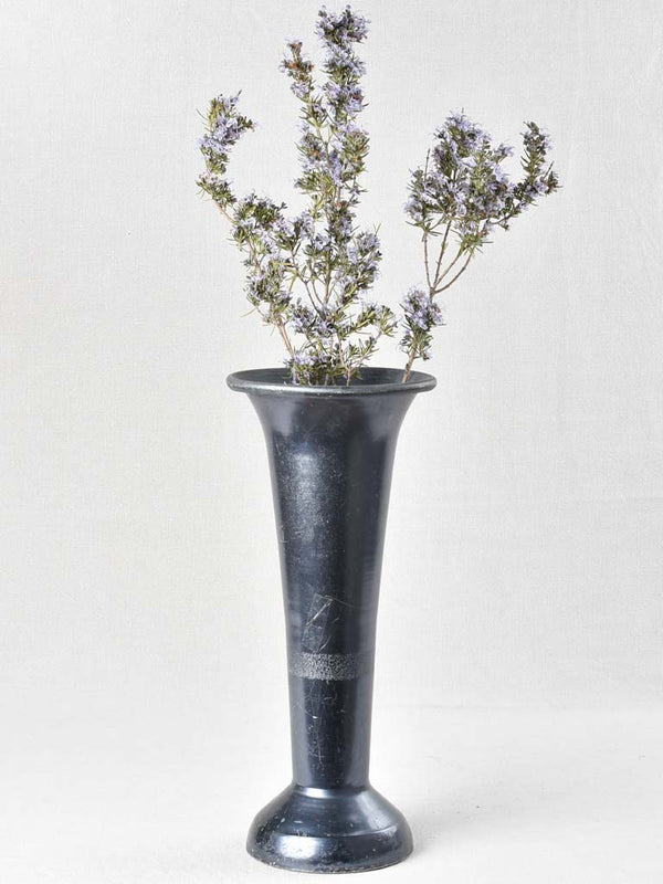 Tall French florist vase 20"