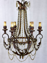 Vintage Italian Chandelier with six lights
