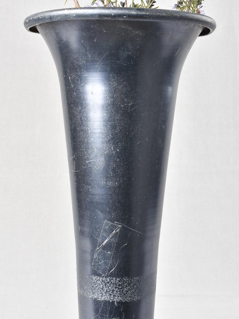 Tall French florist vase 20"