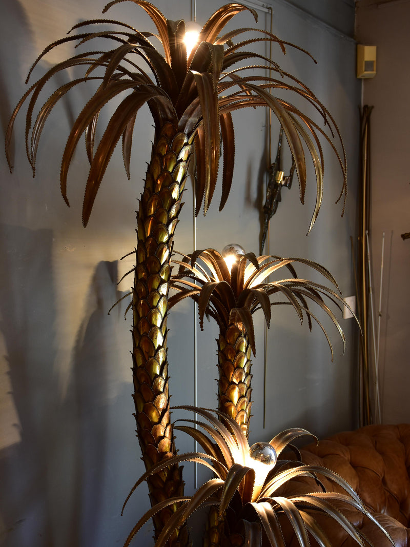 Maison Jansen palm tree floor light – 1970’s