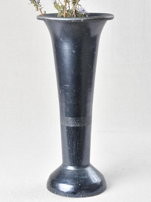 Tall French florist vase 20"
