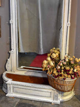 19th Century French jardiniere and mirror for an entry foyer 50" x 84¼"