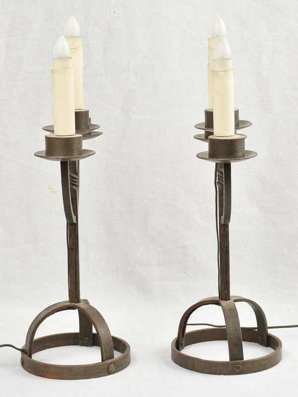Antique Middle Ages Inspired Table Lamps