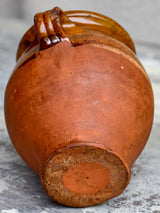 Small antique French confit pot 6 ¾"