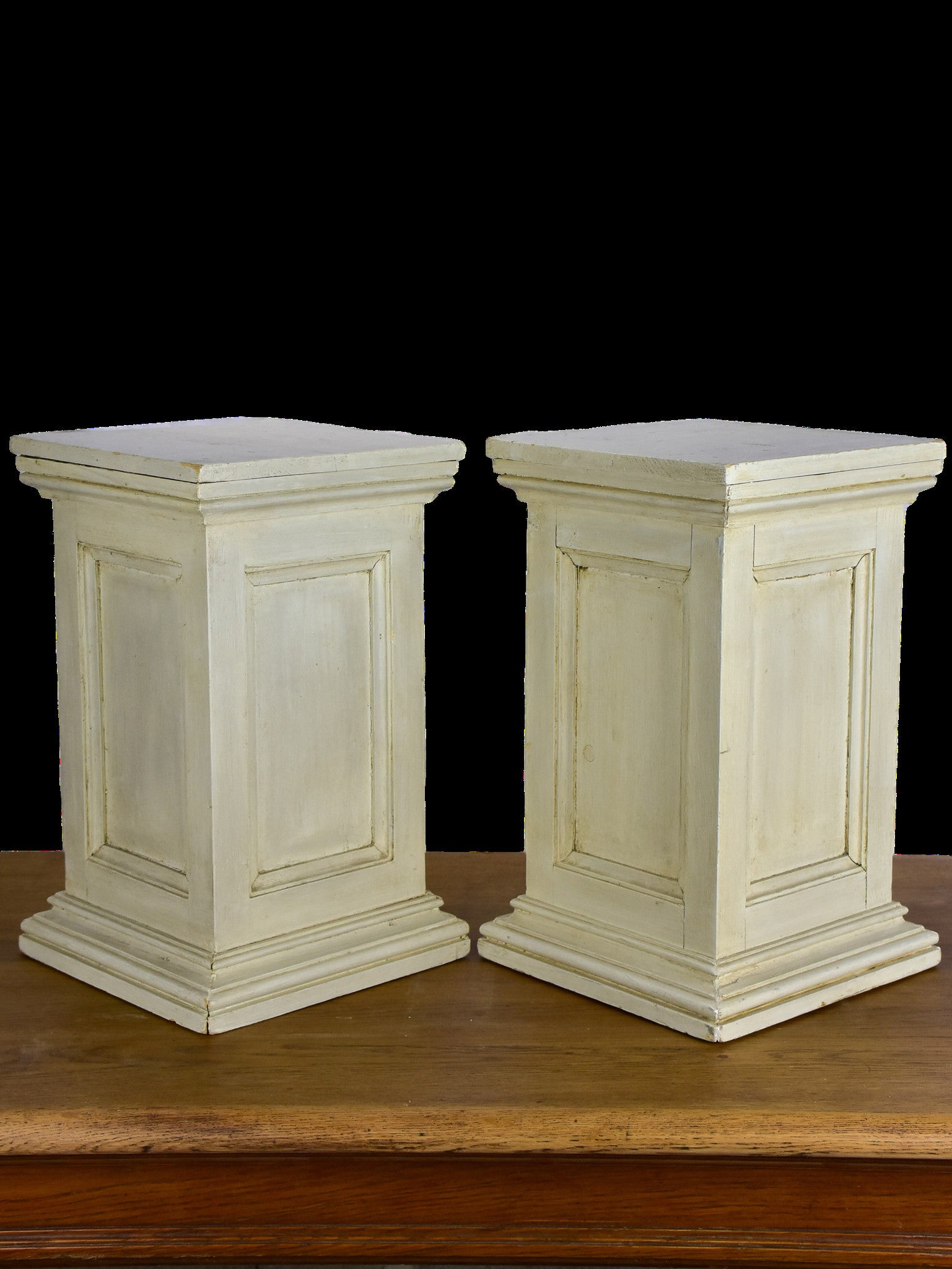 Pair of antique French display stands