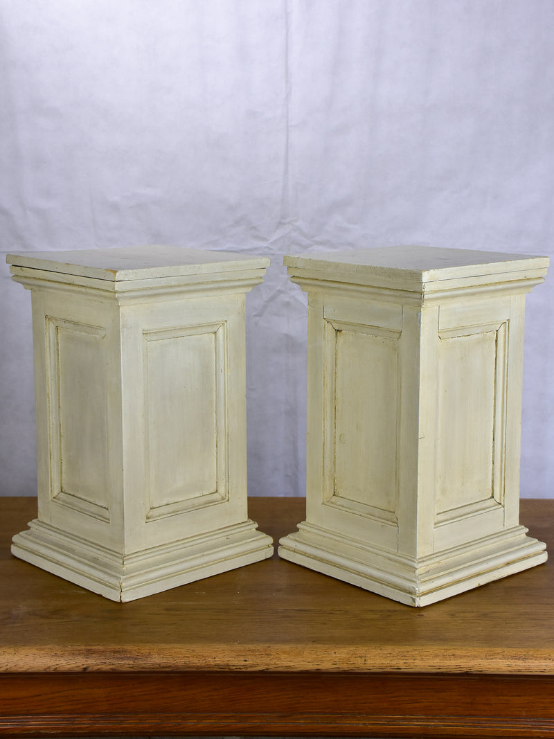 Pair of antique French display stands