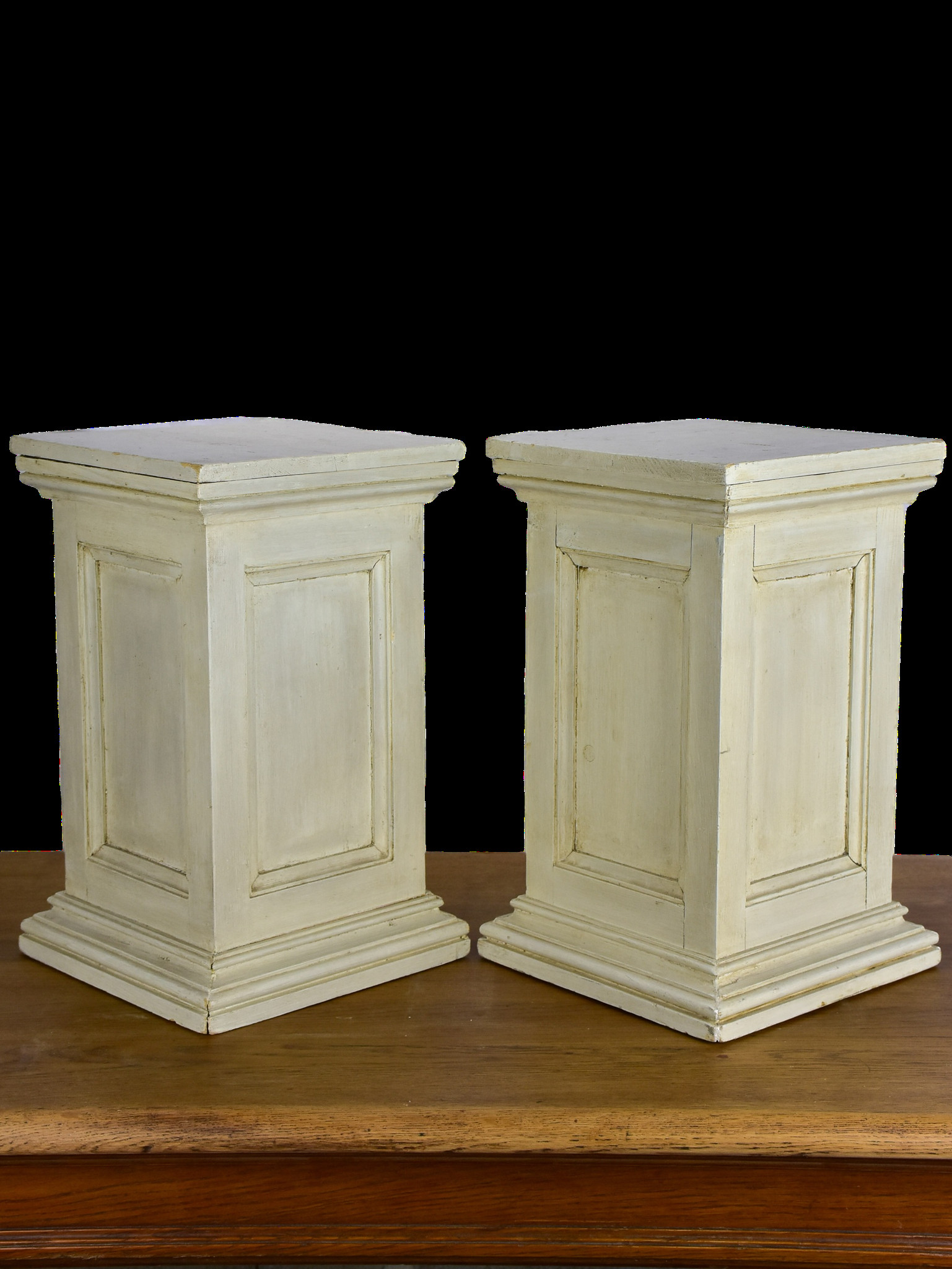 Pair of antique French display stands