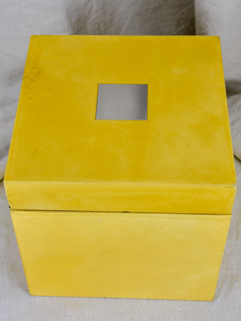 Tommaso Barbi cube champagne bucket - parchment